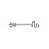 316L Surgical Stainless Steel Nipple Rings WGD1062-05-1