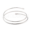 Wire Wrap Upper Arm Cuff Band X-AJEW-G033-07P-2