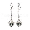 Glass Seed Beads Dangle Earrings EJEW-MZ00350-02-2