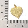 Rack Plating Brass Pendants KK-U027-38G-04-3