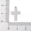 304 Stainless Steel Pendants STAS-S136-02P-02-3
