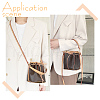 PU Imitation Leather Bag Drawstring Cord & Cord Slider Sets DIY-WH0453-50B-01-7