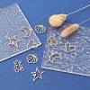 10Pcs 5 Style Alloy Pendants FIND-YW0003-70-5