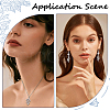 SUNNYCLUE 40Pcs 10 Colors Tibetan Style Alloy Pendants FIND-SC0010-73-5