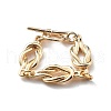 Brass Toggle Clasps KK-G523-04G-2