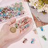 Glass Pendants PALLOY-HY00019-3