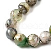 Natural Green Cherry Blossom Agate Beads Strands G-NH0061-A01-10mm-4