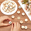Gorgecraft Wood European Beads WOOD-GF0002-24B-3