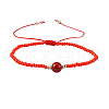 Nylon Thread Braided Beads Bracelets BJEW-JB04346-06-2