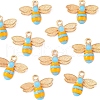 Alloy Enamel Pendants X1-ENAM-S121-174C-RS-2