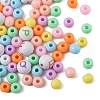 DIY Round Letter Beads Bracelet Making Kit DIY-YW0004-96-5