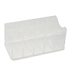 5 Grids Acrylic Belt Storage Rack CON-WH0086-071-3