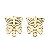 201 Stainless Steel Pendants STAS-I332-07G-1