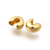 304 Stainless Steel Crimp Beads Covers X-STAS-P239-34G-04-2