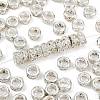 Brass Crystal Rhinestone Beads KK-Q401-03S-1