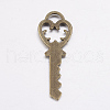 Alloy Key Pendants EA10901Y-AB-3