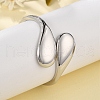 Alloy Hinged Bangles for Women BJEW-D312-04P-6
