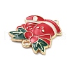 Christmas Theme Alloy Enamel Pendants X1-ENAM-D060-04C-2