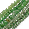 Natural Green Aventurine Beads Strands G-E380-02-6mm-4