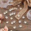 SUPERFINDINGS 60Pcs Wood Pendants WOOD-FH0002-30C-4