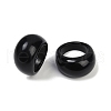 Natural Obsidian Finger Rings for Unisex RJEW-C128-01C-4