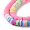 Handmade Polymer Clay Bead Strands CLAY-C003-04A-4