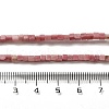 Natural Rhodonite Beads Strands G-B064-A08-5