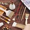   11Pcs 9 Style Bristle Paint Brush TOOL-PH0001-73-5