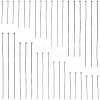 SUNNYCLUE 480Pcs 6 Styles Brass Ball Head Pins KK-SC0004-47-1