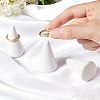 Porcelain Ring Display Stand RDIS-WH0002-08-3