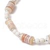 Synthetic Turquoise Beaded Stretch Bracelets BJEW-JB11911-02-4