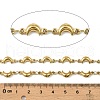 304 Stainless Steel Moon Link Chains CHS-A017-02A-G-3