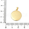 Brass Enamel Pendants KK-U068-13E-03G-3