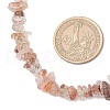 Natural Black Gold Rutilated Quartz Beaded Necklaces NJEW-JN05295-3