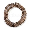 Handmade Gold Sand Lampwork Beads Strands LAMP-T007-13F-2