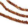 Natural Orange Garnet Beads Strands G-RM2025-03-2.5mm-4