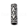 304 Stainless Steel Glossy European Beads STAS-S171-08AS-1