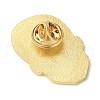 Alloy Enamel Brooches JEWB-G009-11G-2