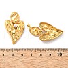 304 Stainless Steel Dangle Stud Earrings EJEW-D319-13G-5