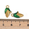 304 Stainless Steel Enamel Pendants STAS-Z140-05G-01-3