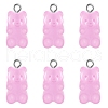 Transparent Resin Pendants HJEW-TAC0007-02H-1