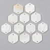 Natural Freshwater Shell Links connectors SHEL-S276-104-1