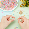   1040Pcs 26 Style Transparent Clear Acrylic Beads MACR-PH0001-45-6
