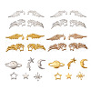 Zinc Alloy Cabochons & Links & Cabochon Enamel Settings PALLOY-TA0002-01-2