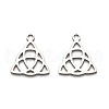 Non-Tarnish 316 Surgical Stainless Steel Charms STAS-H190-03P-03-1