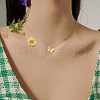 Brass Filigree Pendants KK-NB0002-18-5