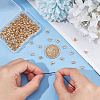 Unicraftale 200Pcs 304 Stainless Steel Bead Tips STAS-UN0052-28-4
