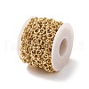 Brass Hexagon & Knot Link Chains CHC-K013-14G-4