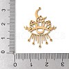 304 Stainless Steel Filigree Pendants STAS-K298-12G-3