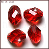 Imitation Austrian Crystal Beads SWAR-F077-13x10mm-06-1